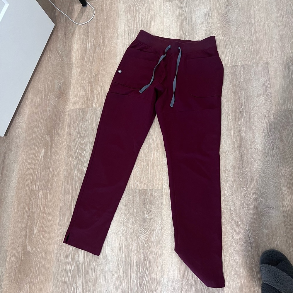 FIGS Maroon Scrub Bottoms